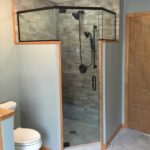 custom glass shower enclosure