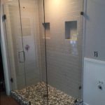 custom glass shower enclosure ludington
