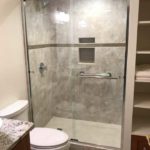 custom glass shower sliding doors